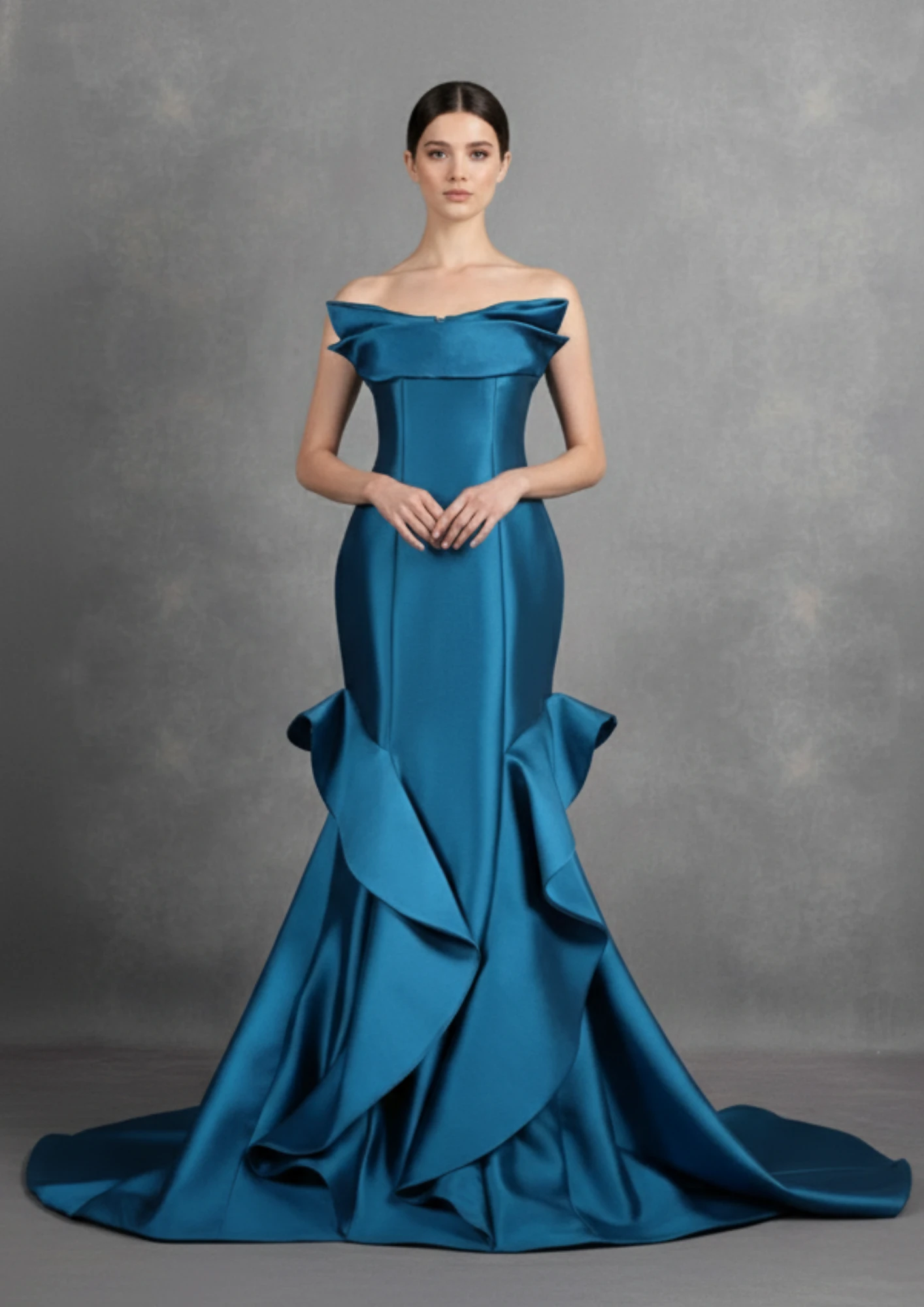 Royal Teal Gown