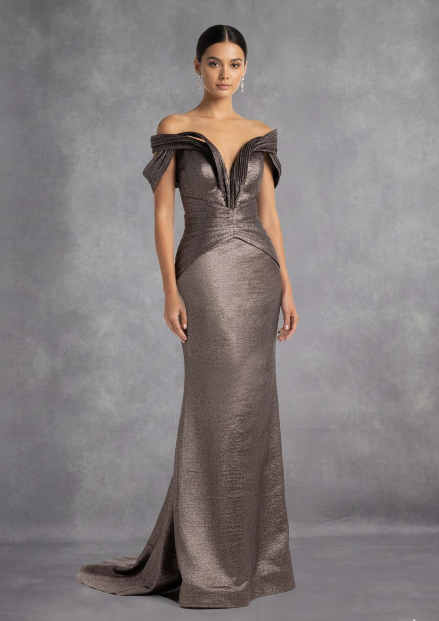 Champagne Smoke Gown